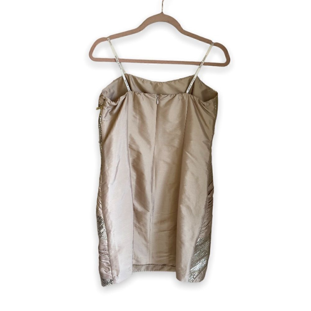 NWT! ALEXIA ADMOR | Strapless Sequin/Satin Mini Dress (M) - Picture 3 of 8